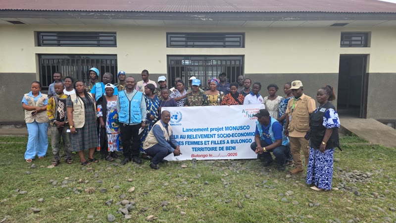 Nord-Kivu : 50 femmes vulnérables ciblées par un projet de réinsertion socioéconomique