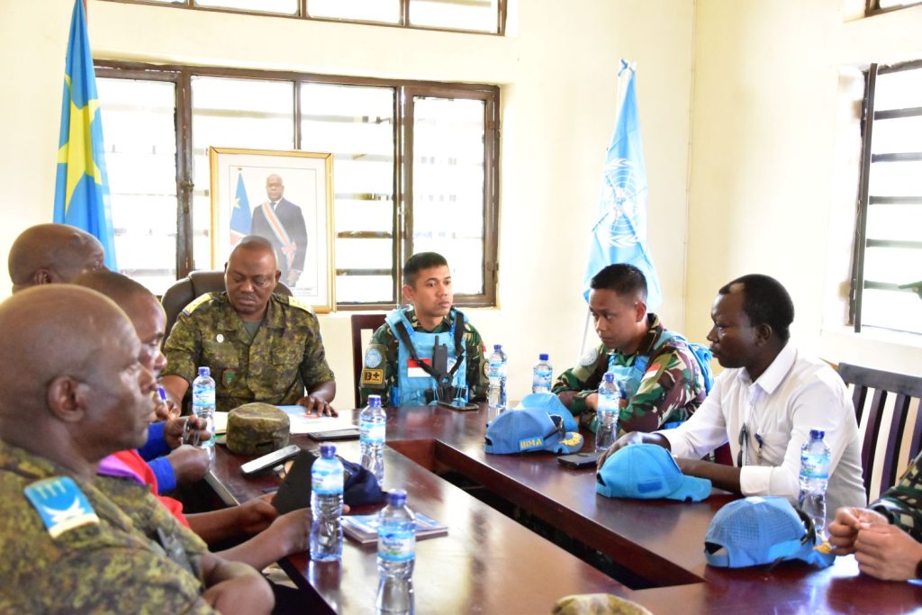 Irumu : l’administrateur salue la contribution des Casques bleus indonésiens à la stabilisation du territoire