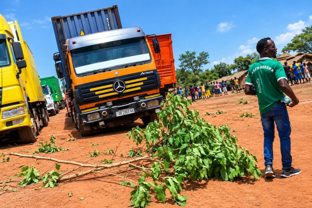 Axe Ituri Haut-Uele : des transporteurs immobilisés à Boh sur fond de contestation des taxes